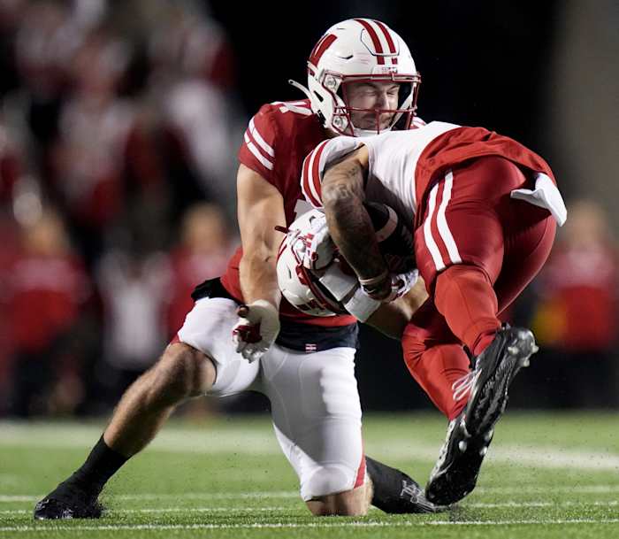 Billy Kemp 2023 Nebraska vs Wisconsin football USATSI_21931194